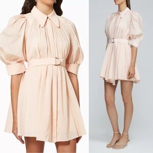 ECLER Lorne Puff-Sleeve Shirtdress 8